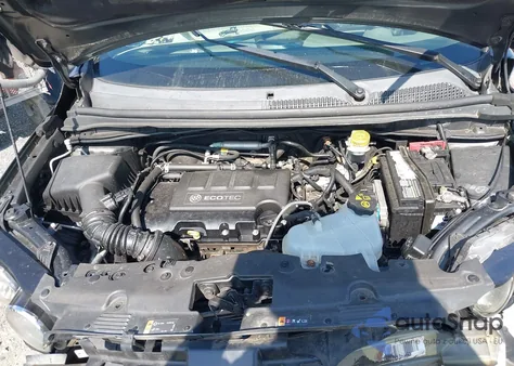 2015 Chevrolet Sonic Ltz Auto из США, поврежденный, VIN 1G1JE6SB7F4201542